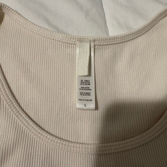 Skims Cotton Rib long tank color Marble Size Large - Picture 4 of 4